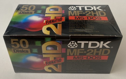Dischi tdk 2hd - dischi, mf-2hd