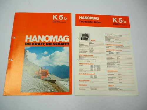 Hanomag bulldozer 50 - hanomag, k5