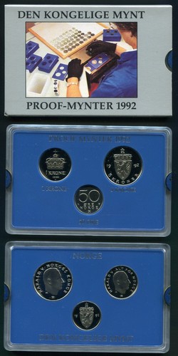 Norvegia anno set - norvegia, proof